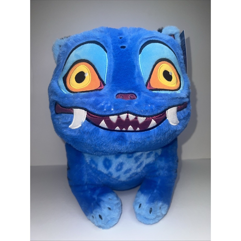 Netflix KPop Demon Hunters Derpy Blue Tiger Plush 12" Jazwares 2026 NWT Official